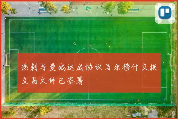 热刺与曼城达成协议马尔穆什交换交易文件已签署